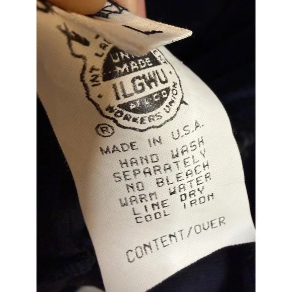 Vintage Christian Dior Velour Lounge Dress Saks Fifth Avenue Blue L 361668 - Picture 6 of 7